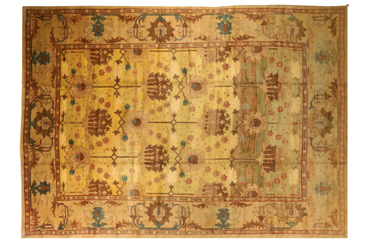 Antique Persian Donegal Traditional Rug 73949