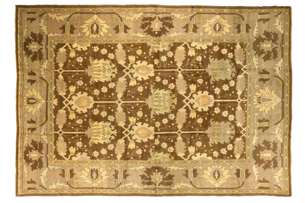 Antique Persian Donegal Transitional Rug 73951