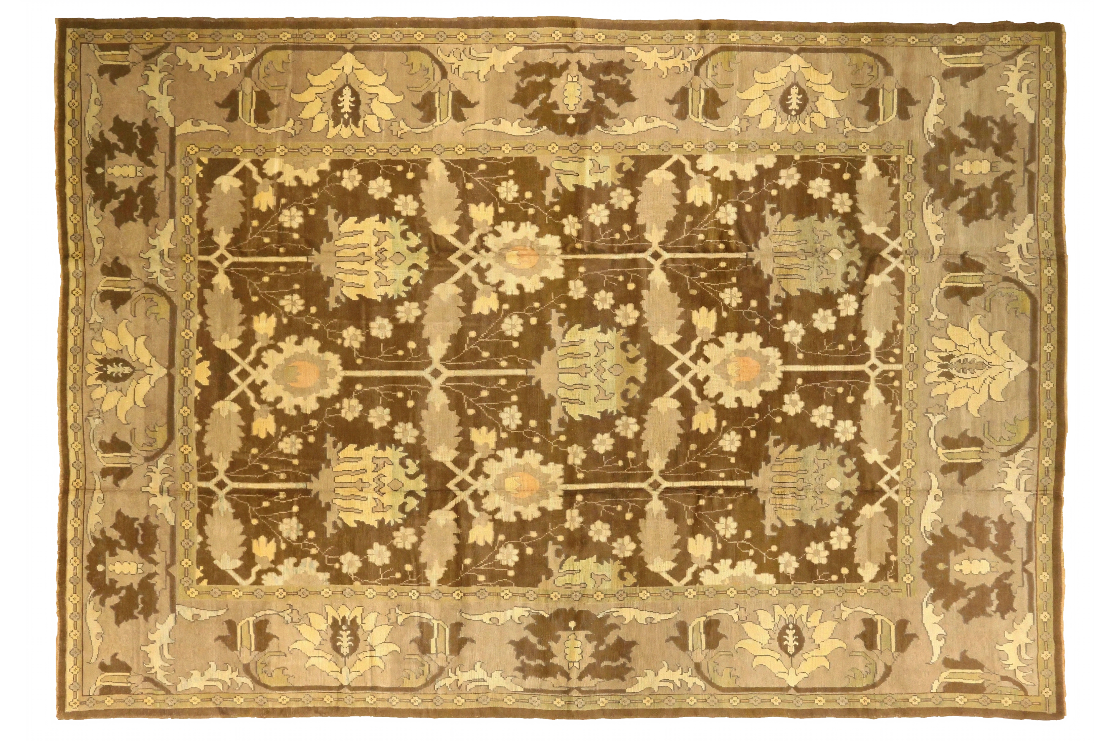 Antique Persian Donegal Transitional Rug 73951