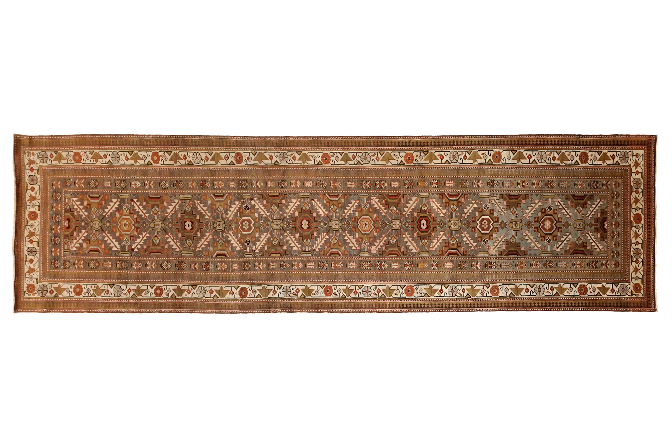 Antique Persian Azarbaijan Traditional Rug 73972