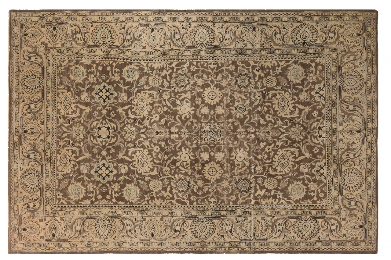 Antique Persian Malayer Traditional Rug 73976