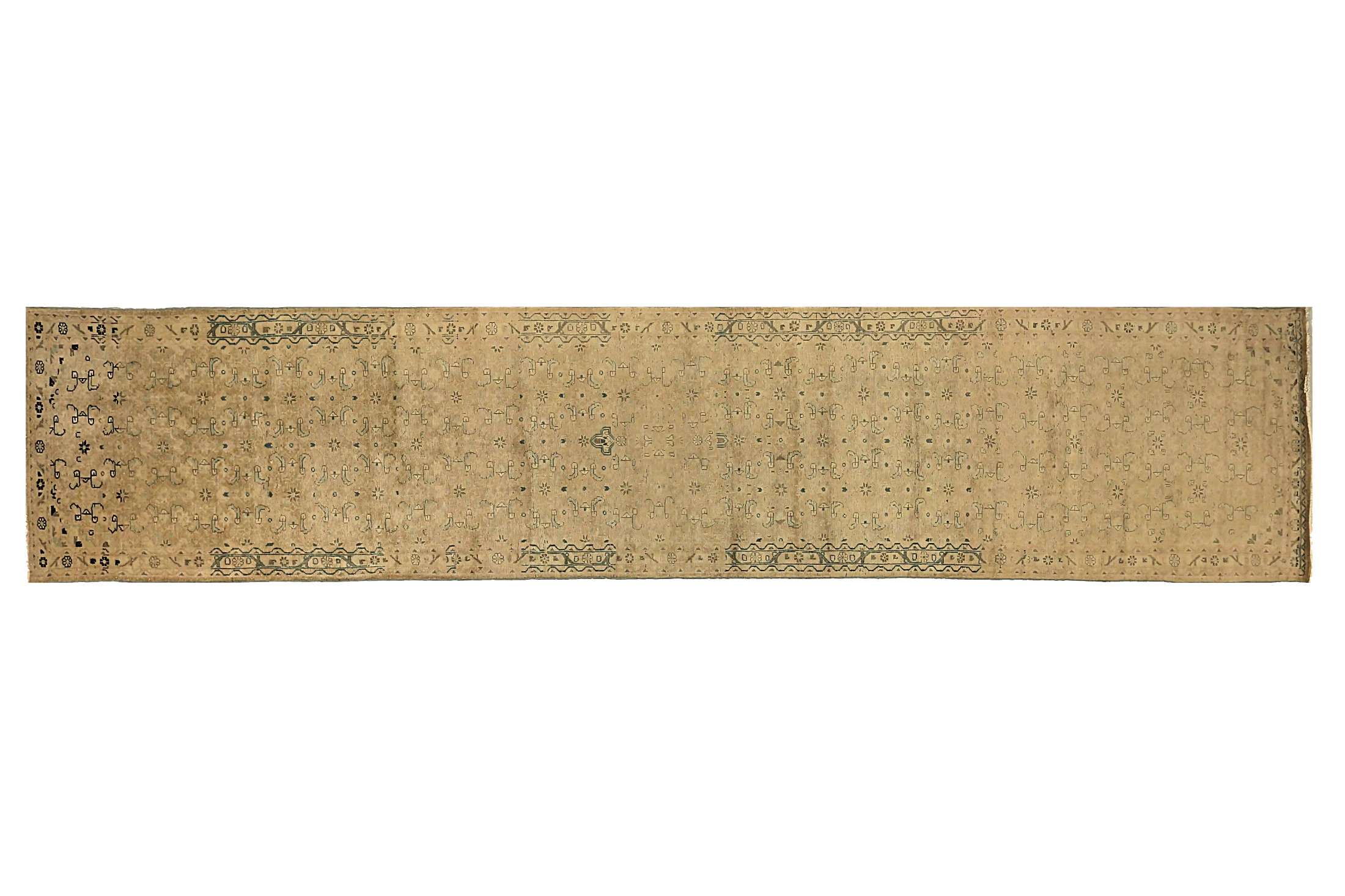 Antique Persian Malayer Transitional Rug 73977