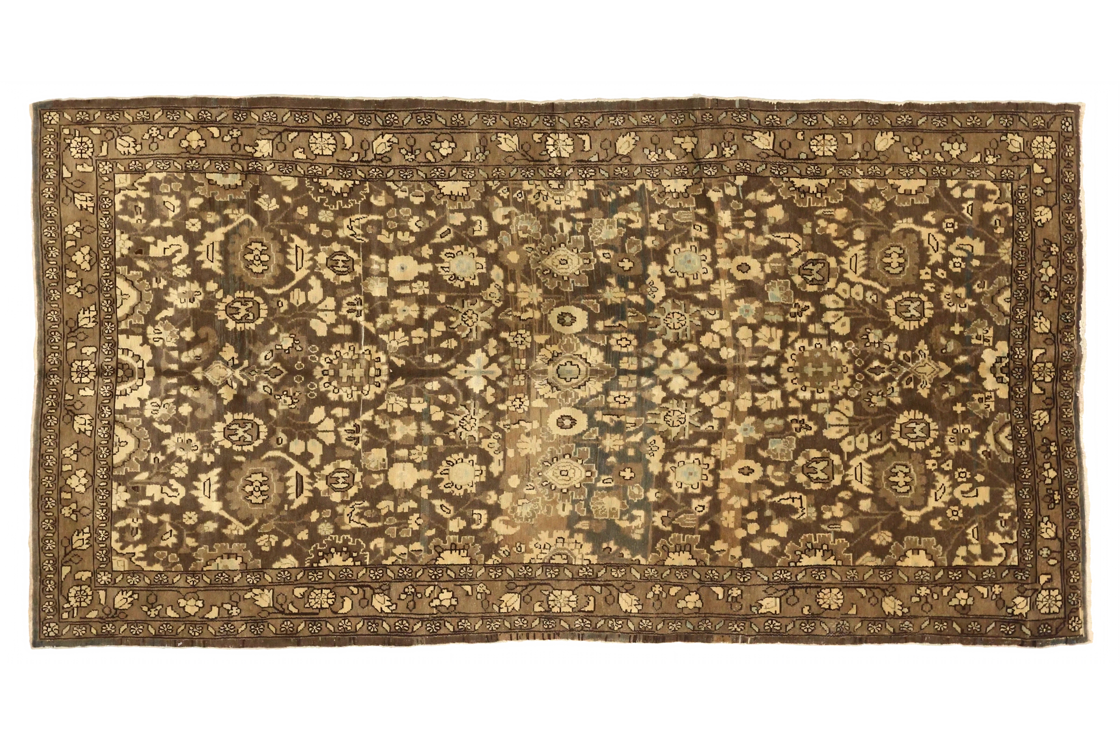 Antique Persian Malayer Transitional Rug 73978