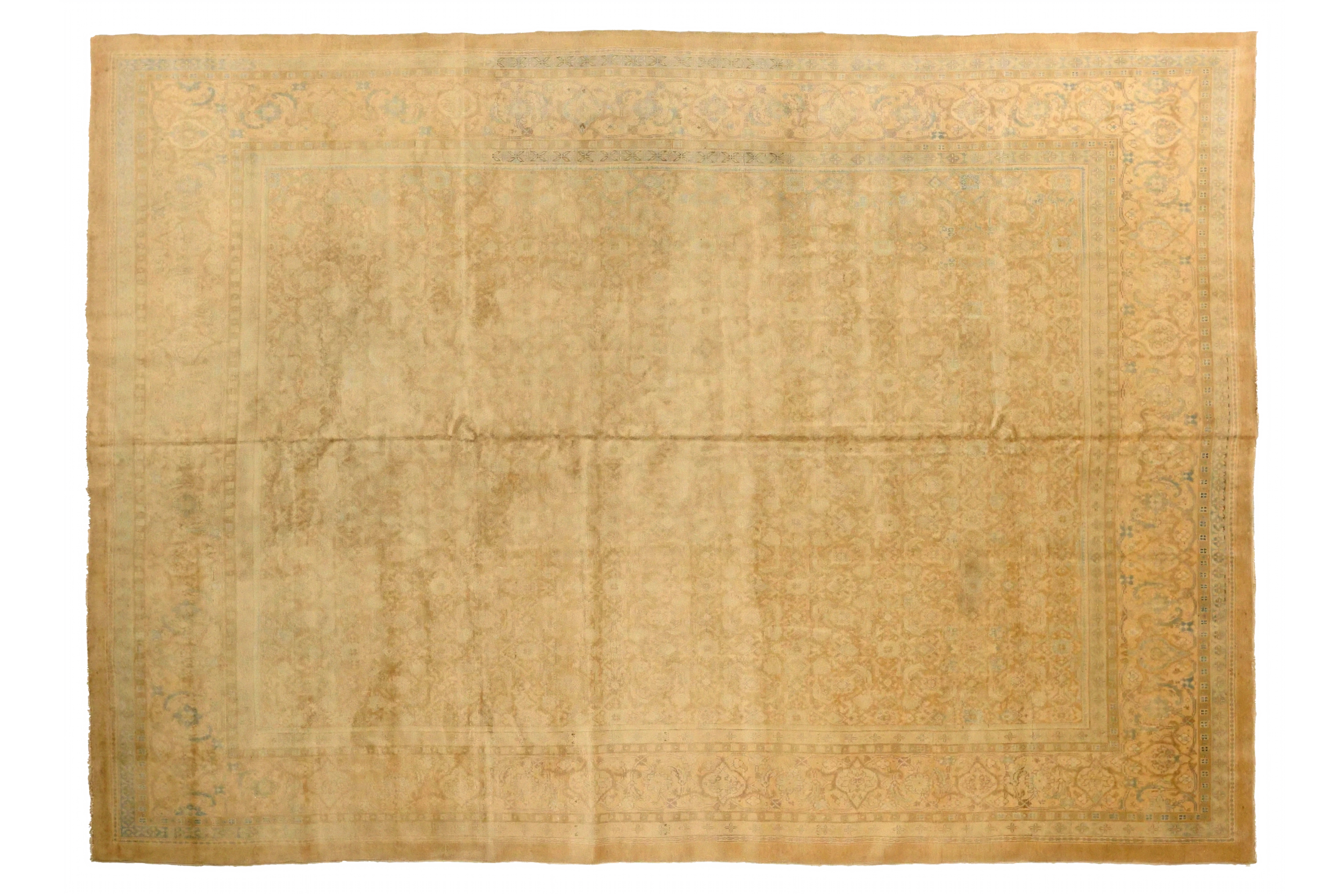 Antique Persian Mahal Transitional Rug 73981