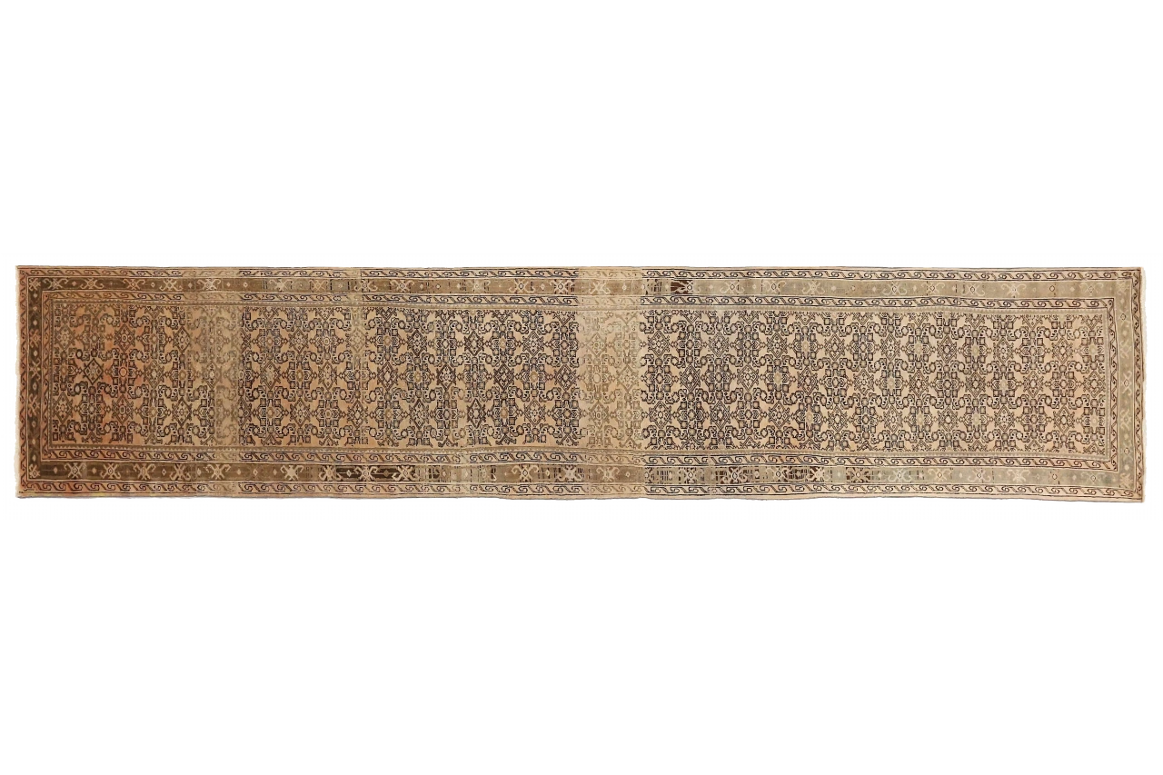 Antique Persian Malayer Transitional Rug 73988