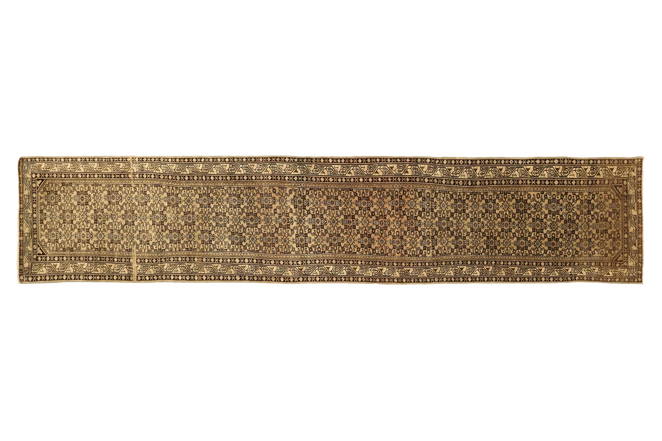 Antique Persian Malayer Traditional Rug 73989