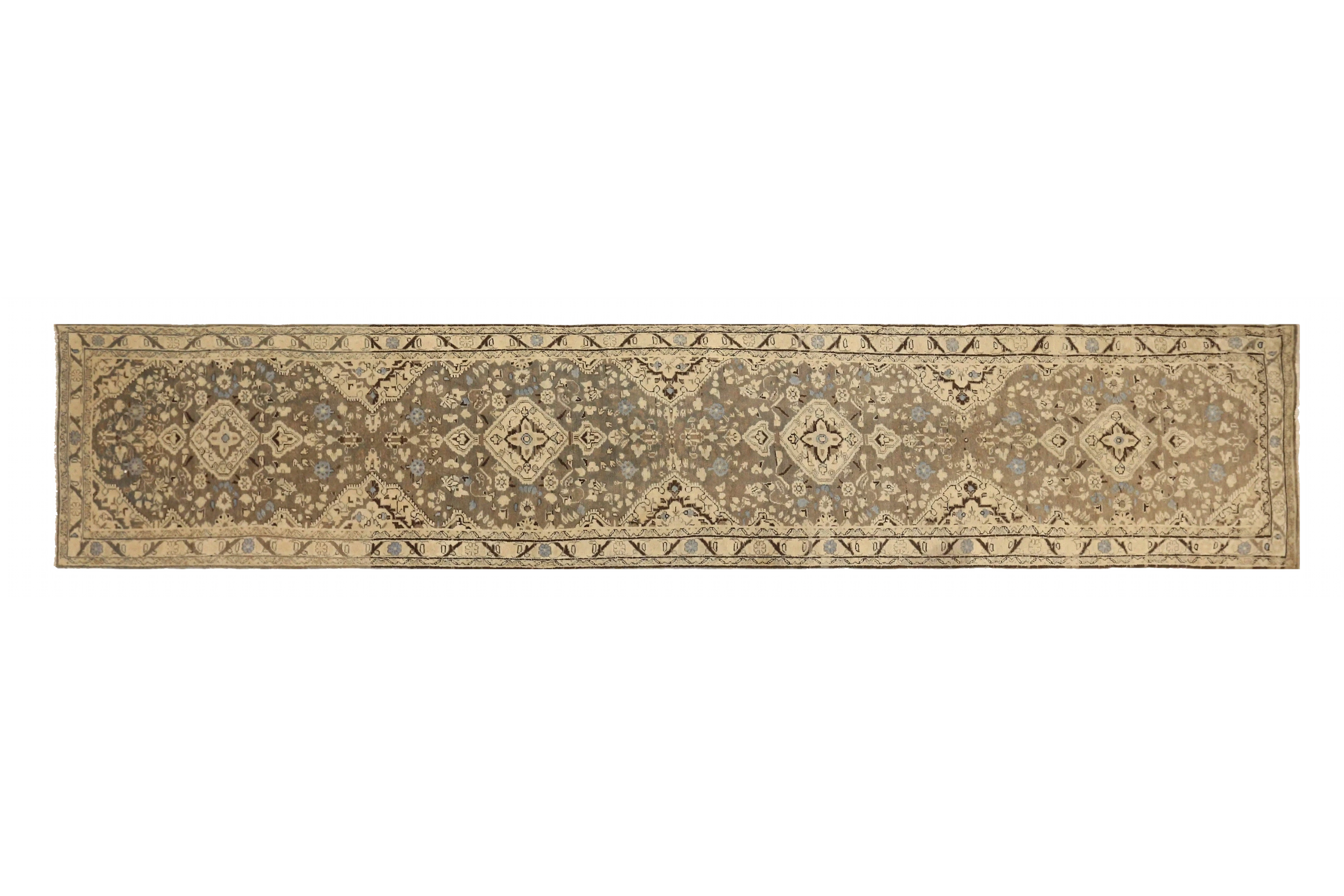 Antique Persian Malayer Traditional Rug 73995