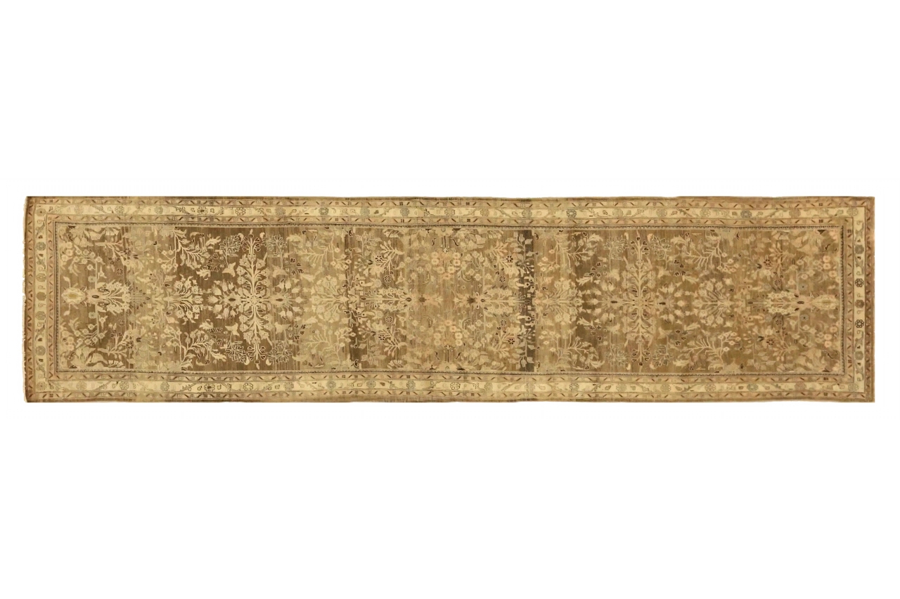 Antique Persian Hamadan Transitional Rug 74016