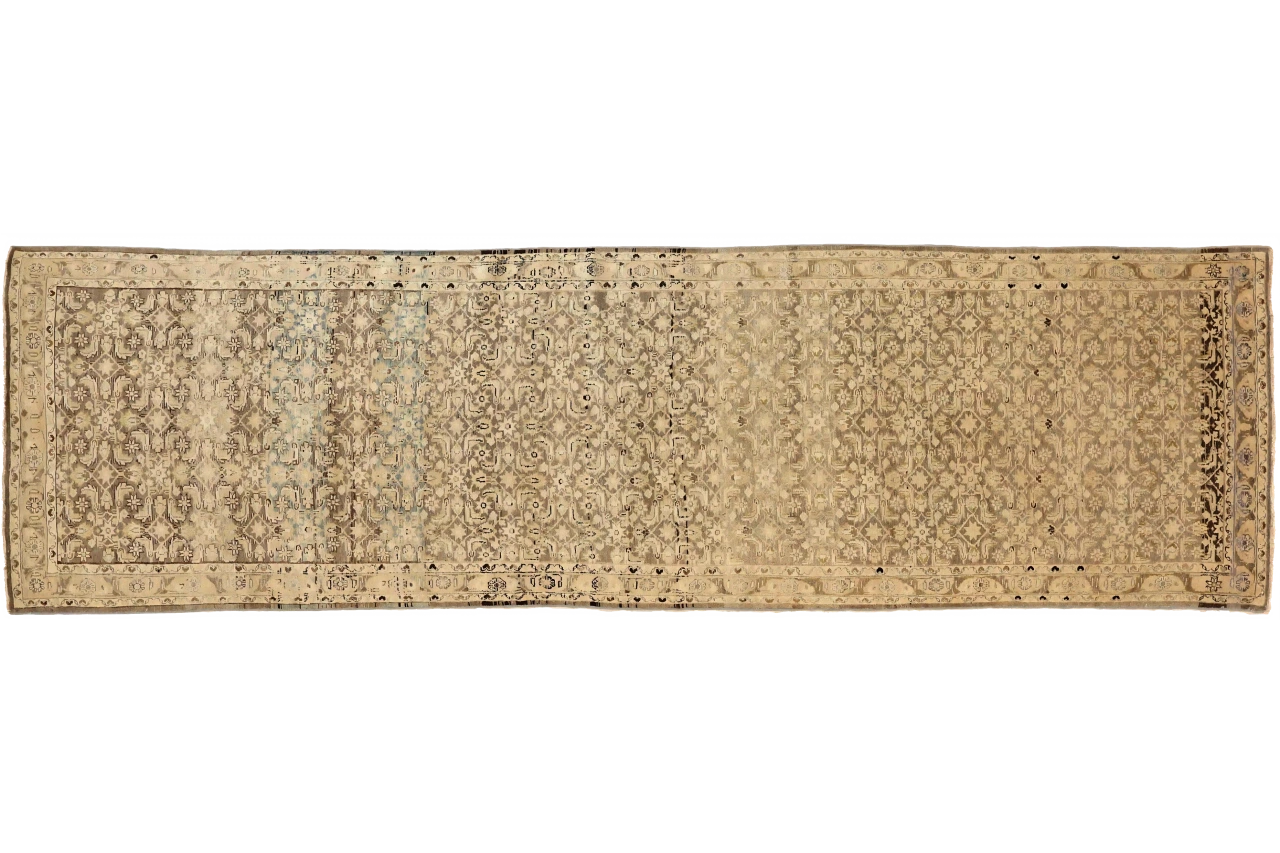 Antique Persian Malayer Transitional Rug 74022