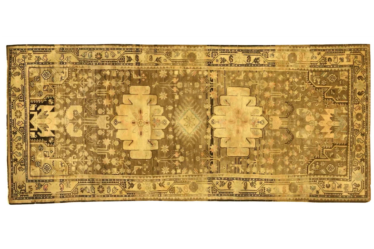 Antique Persian Transitional Rug 74024