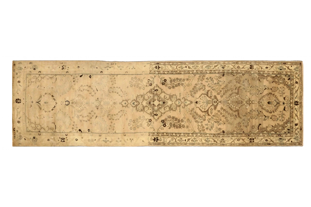 Antique Persian Malayer Transitional Rug 74029