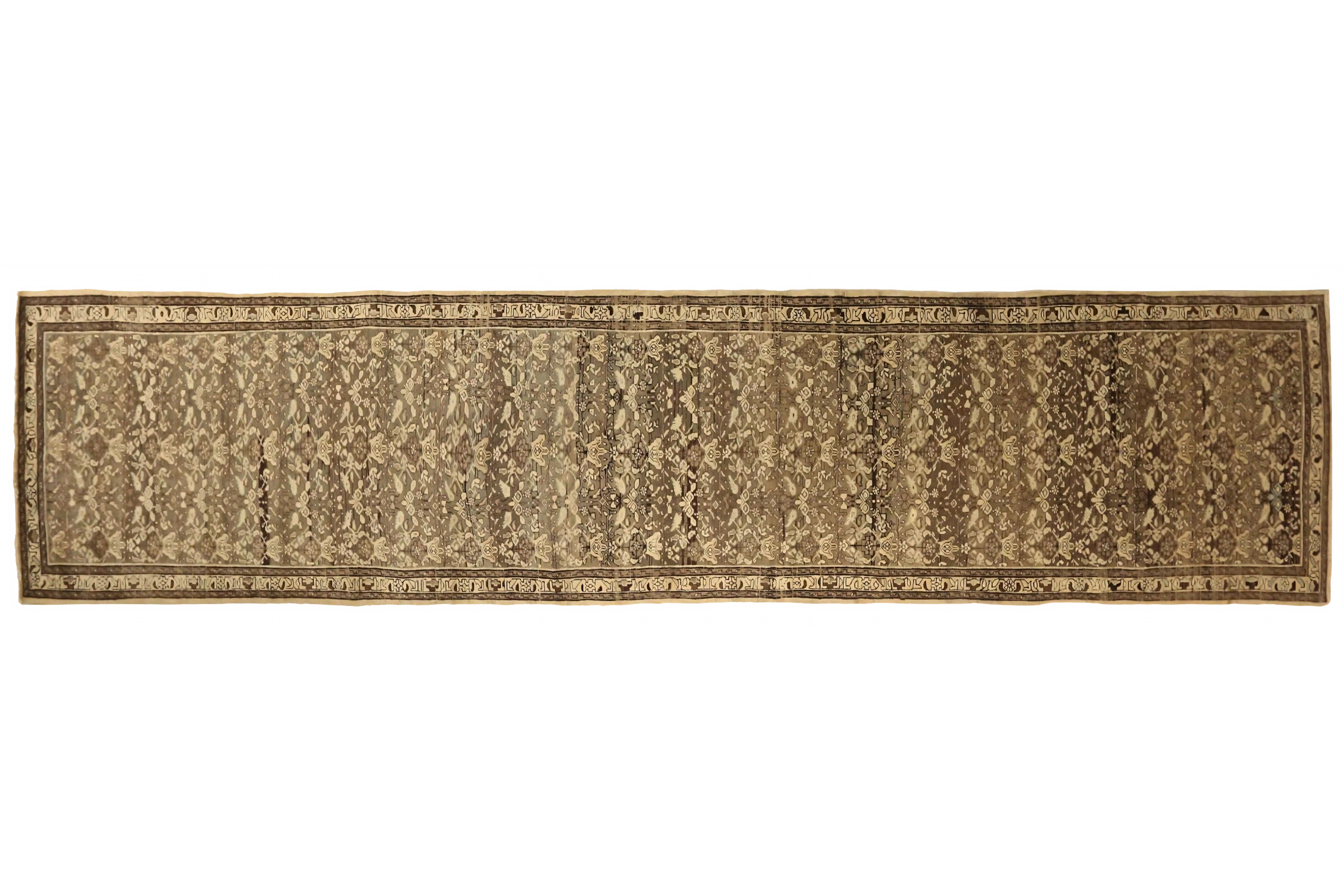 Antique Persian Malayer Transitional Rug 74032