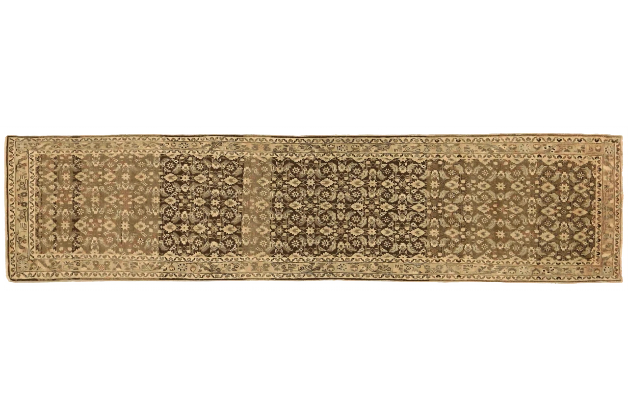 Antique Persian Hamadan Transitional Rug 74036