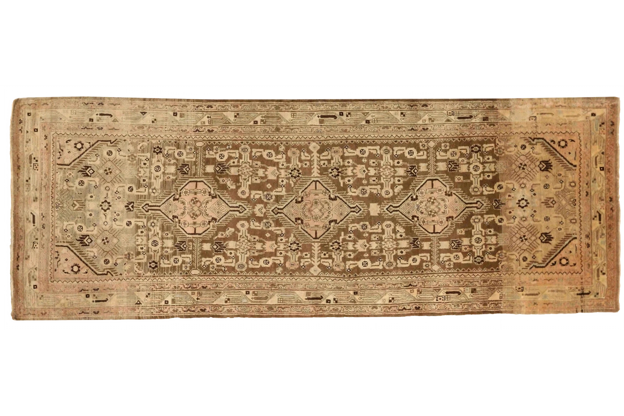 Antique Persian Malayer Traditional Rug 74038