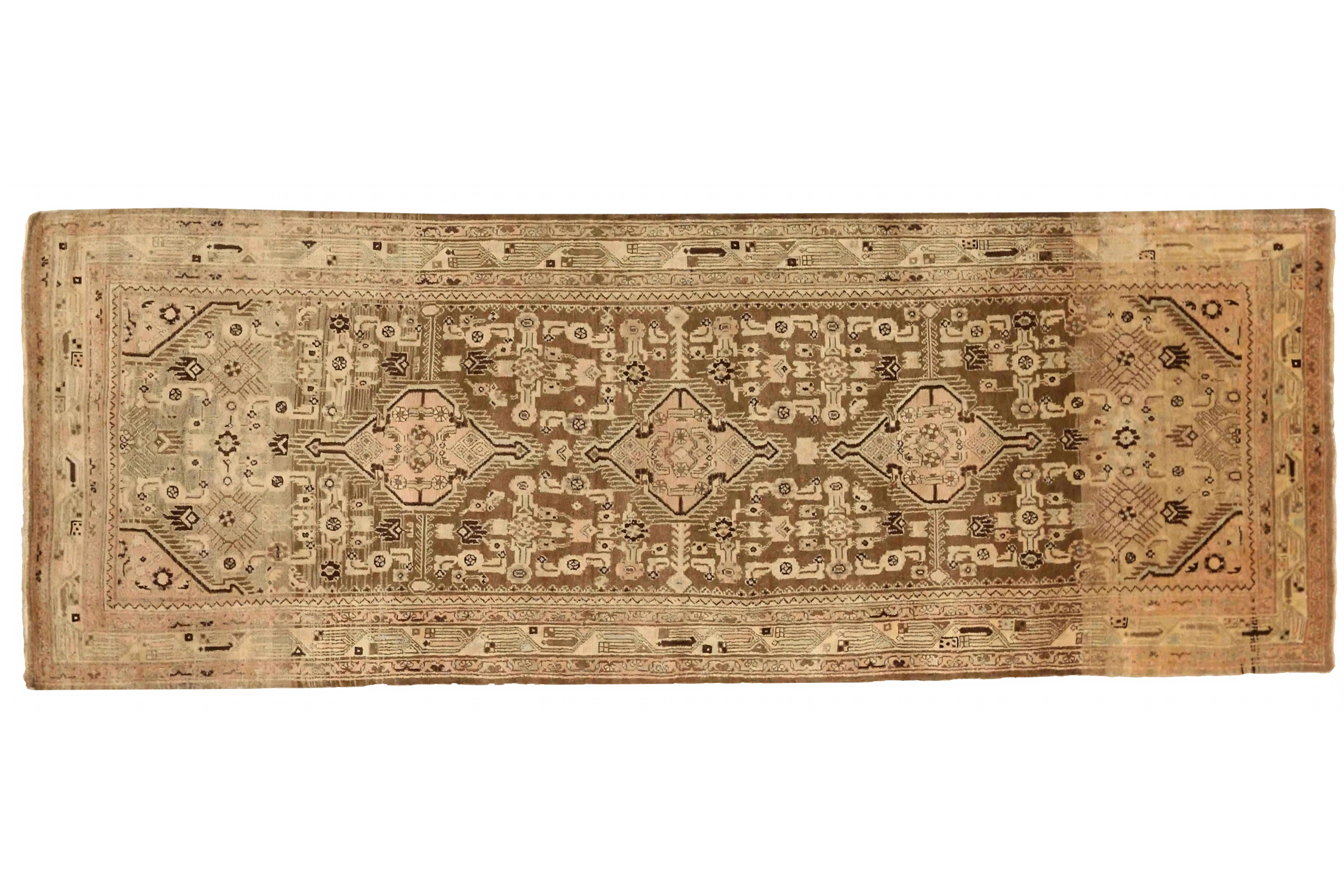 Antique Persian Malayer Traditional Rug 74038