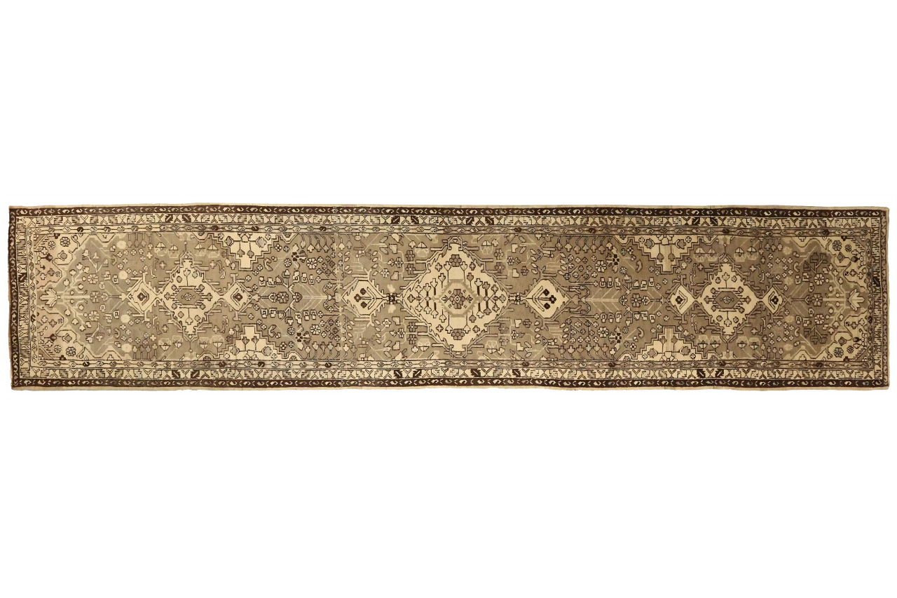 Antique Persian Malayer Transitional Rug 74054
