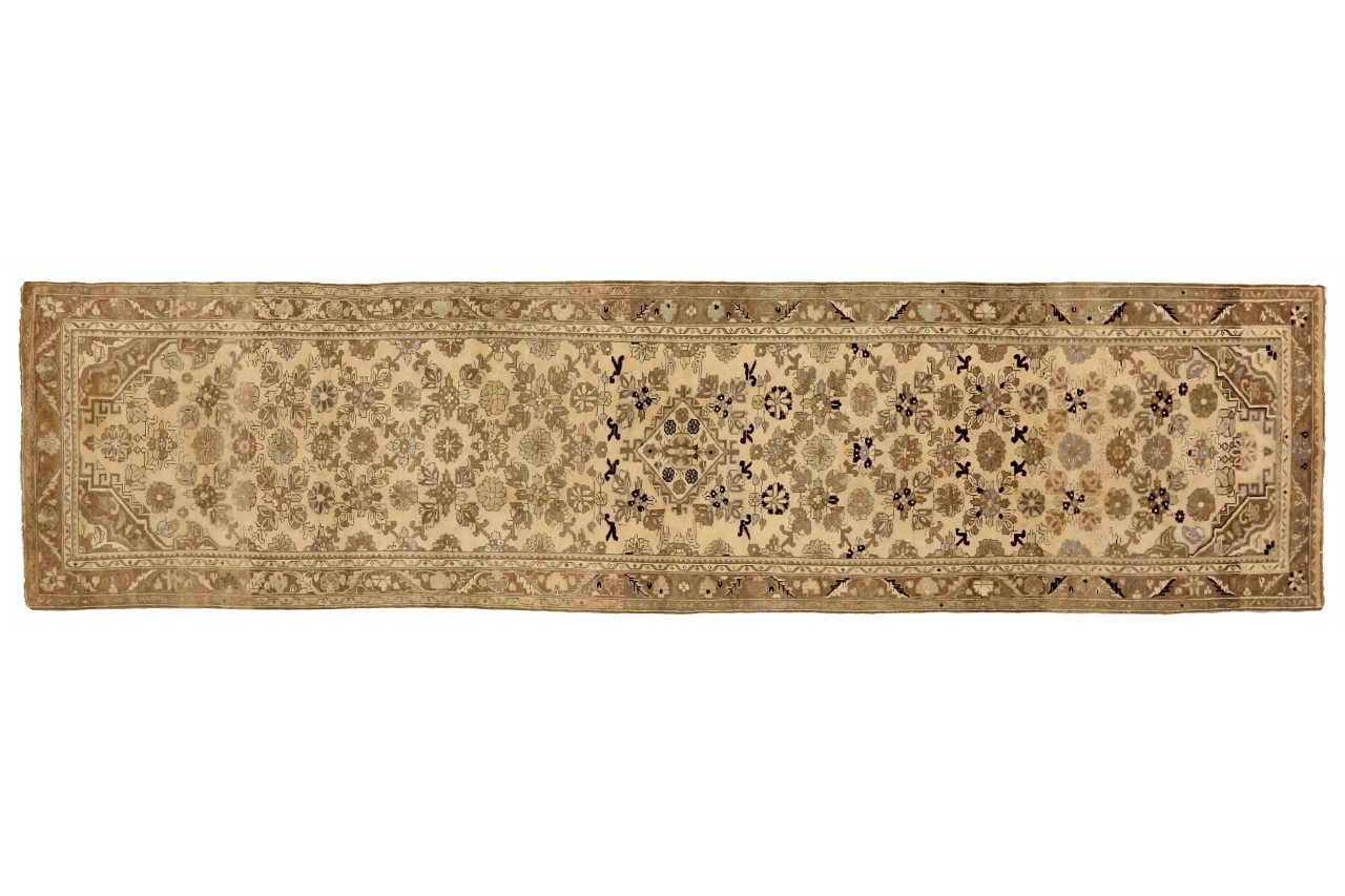 Antique Persian Hamadan Transitional Rug 74056