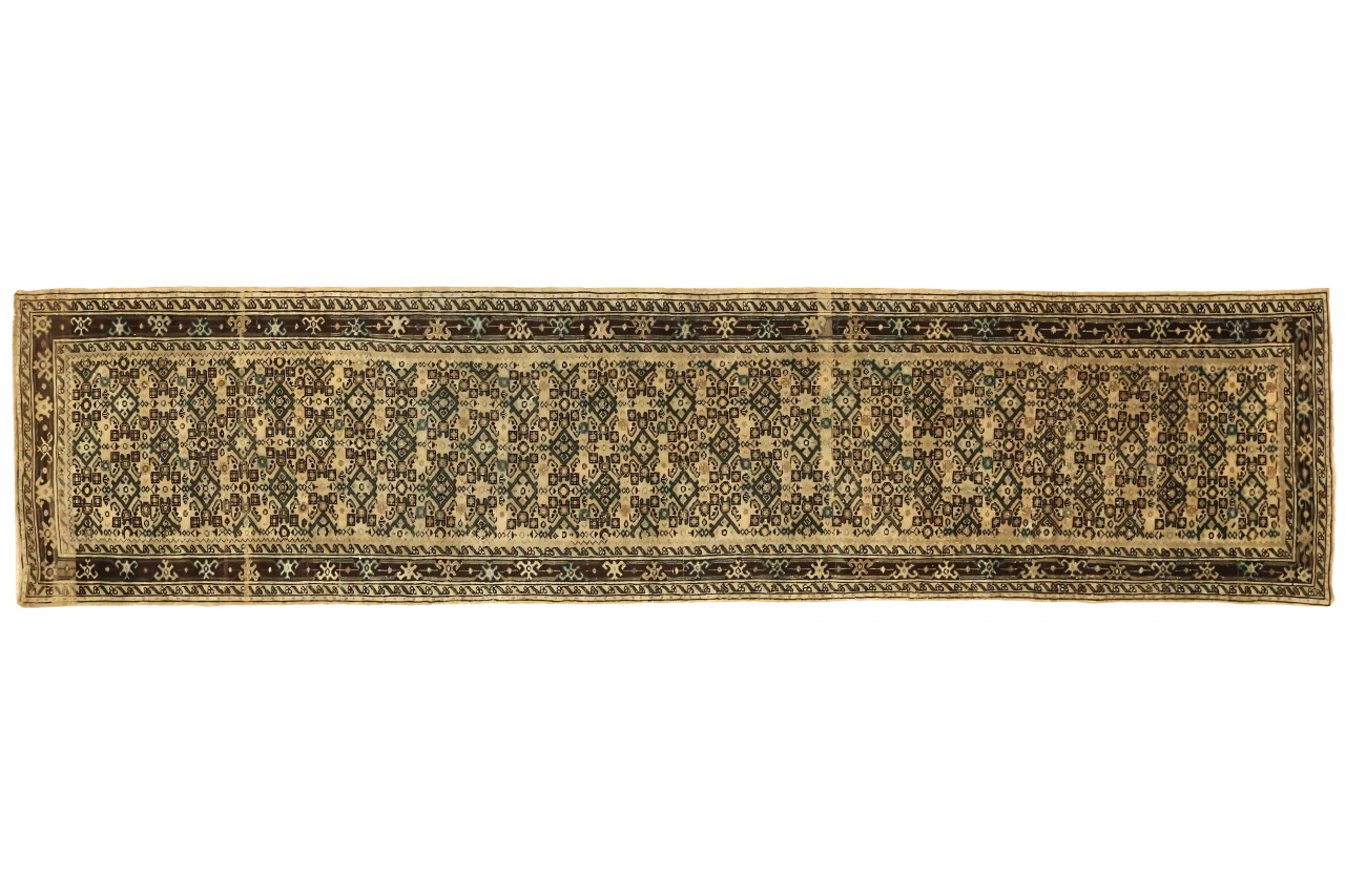 Antique Persian Malayer Traditional Rug 74058