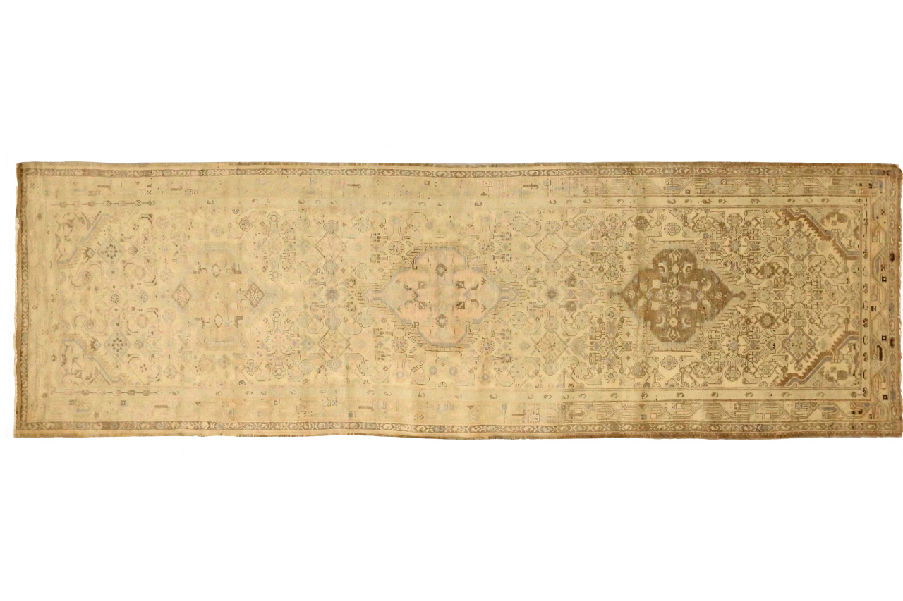 Antique Persian Malayer Transitional Rug 74075
