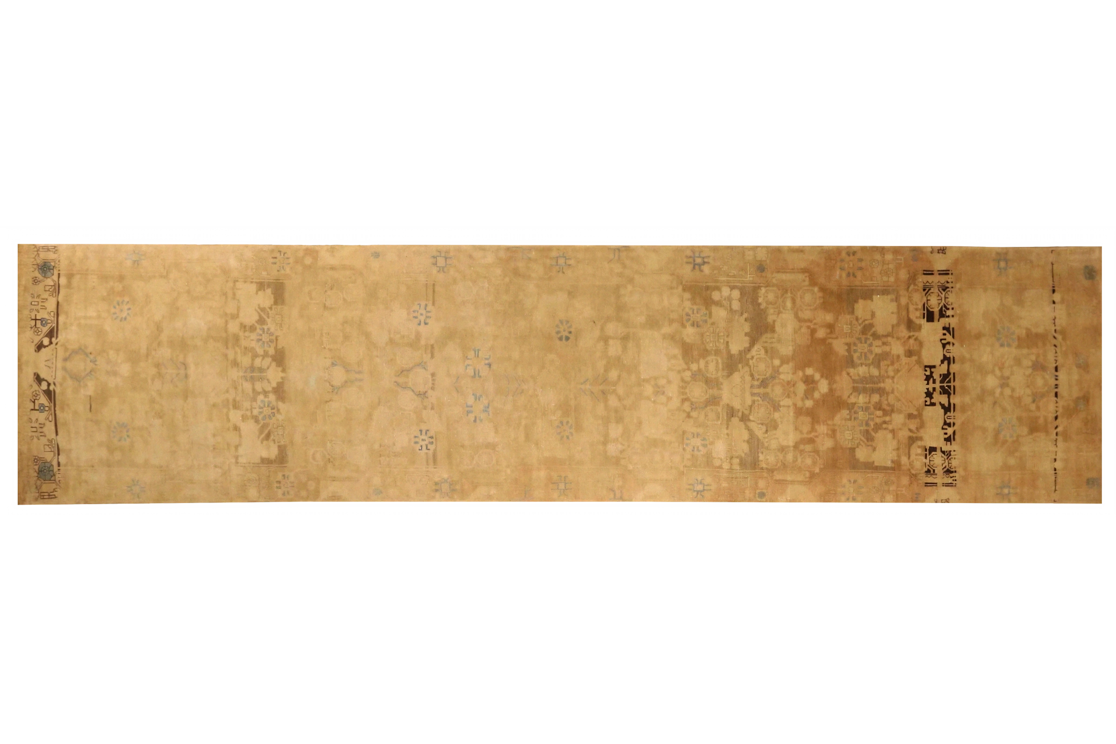 Antique Persian Nahavand Transitional Rug 74079