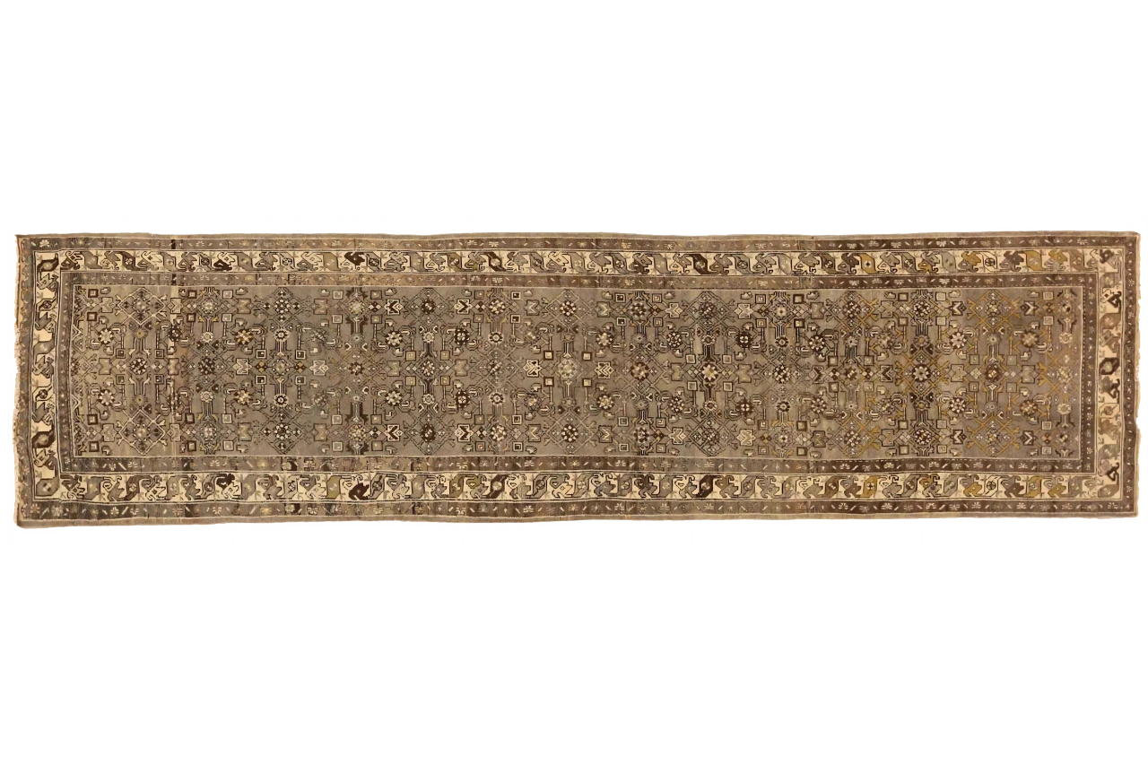 Antique Persian Hamadan Transitional Rug 74081