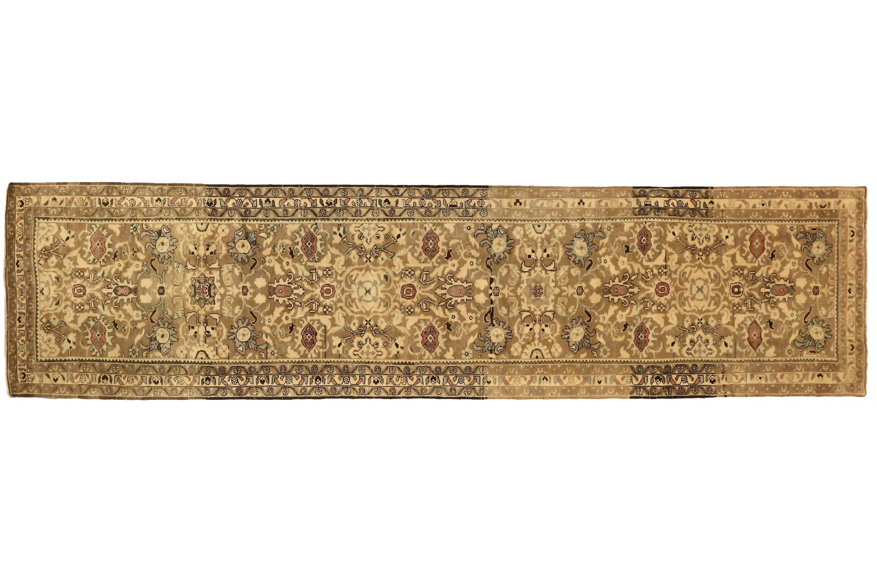 Antique Persian Malayer Transitional Rug 74106