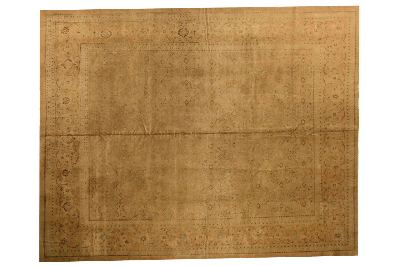 Antique Persian Mahal Transitional Rug 74109