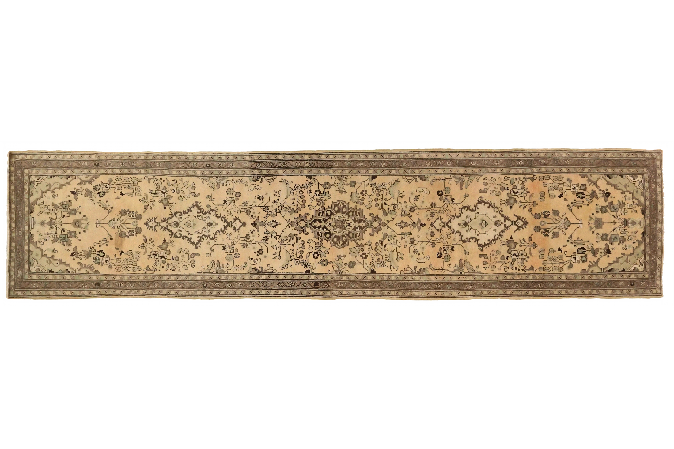 Antique Persian Malayer Transitional Rug 74111
