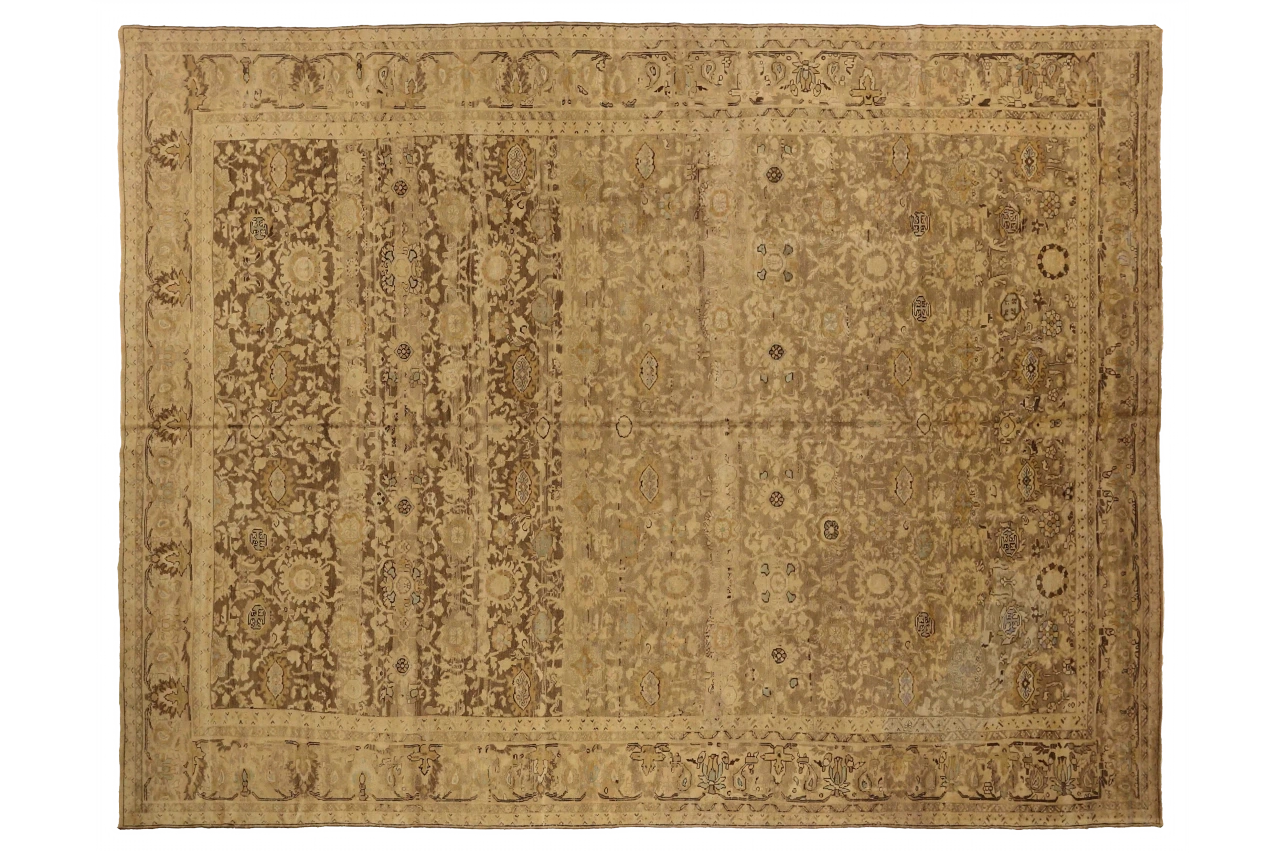 Antique Persian Malayer Transitional Rug 74113