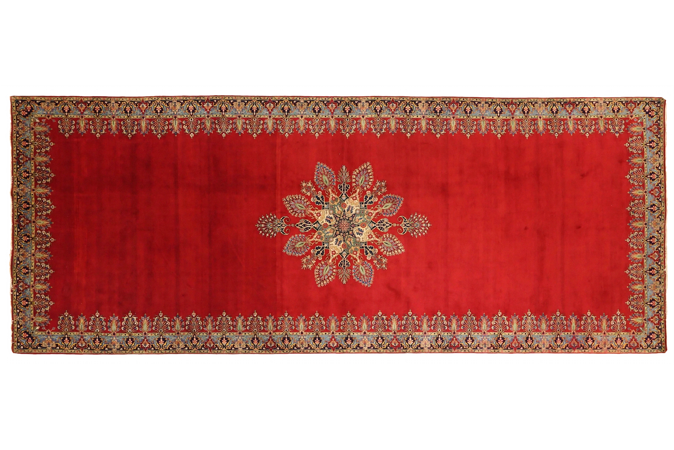 Antique Persian Tabriz Traditional Rug 74132