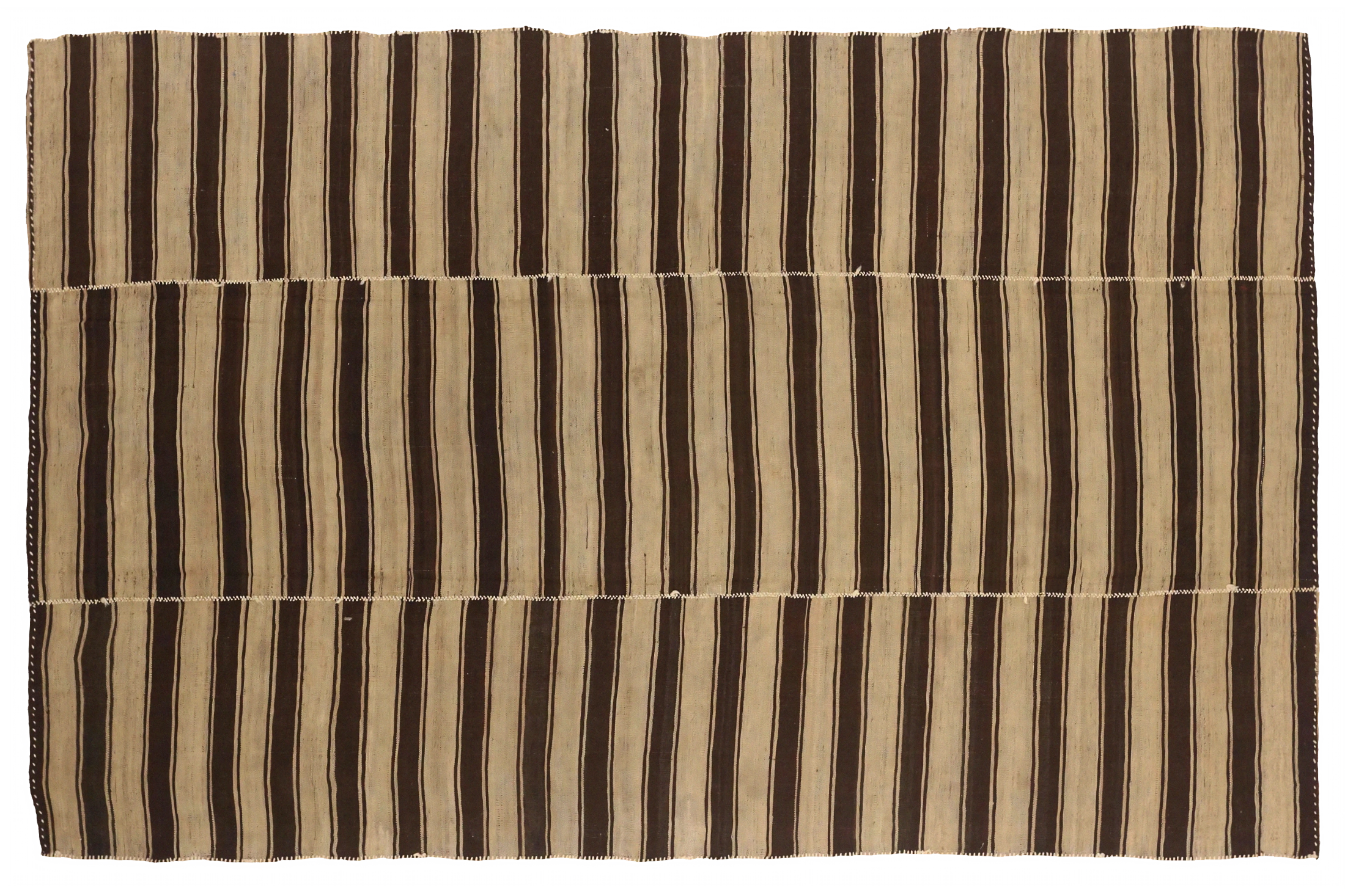 Antique Persian Transitional Rug 74165