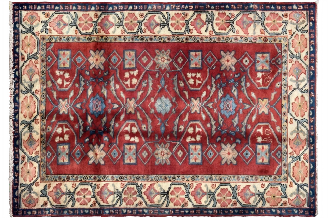 Antique Persian Zanjan Tribal Rug 75007