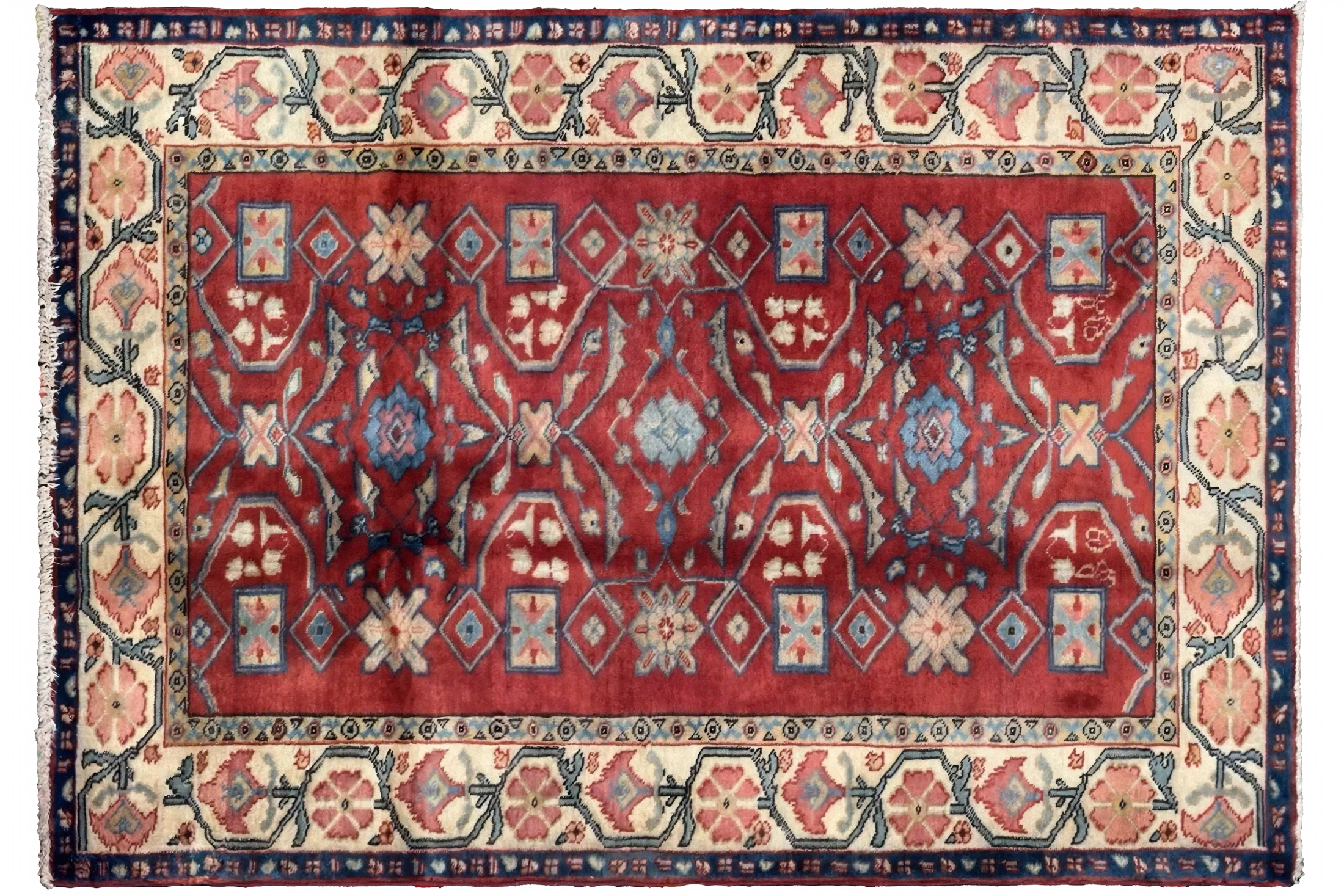 Antique Persian Zanjan Tribal Rug 75007