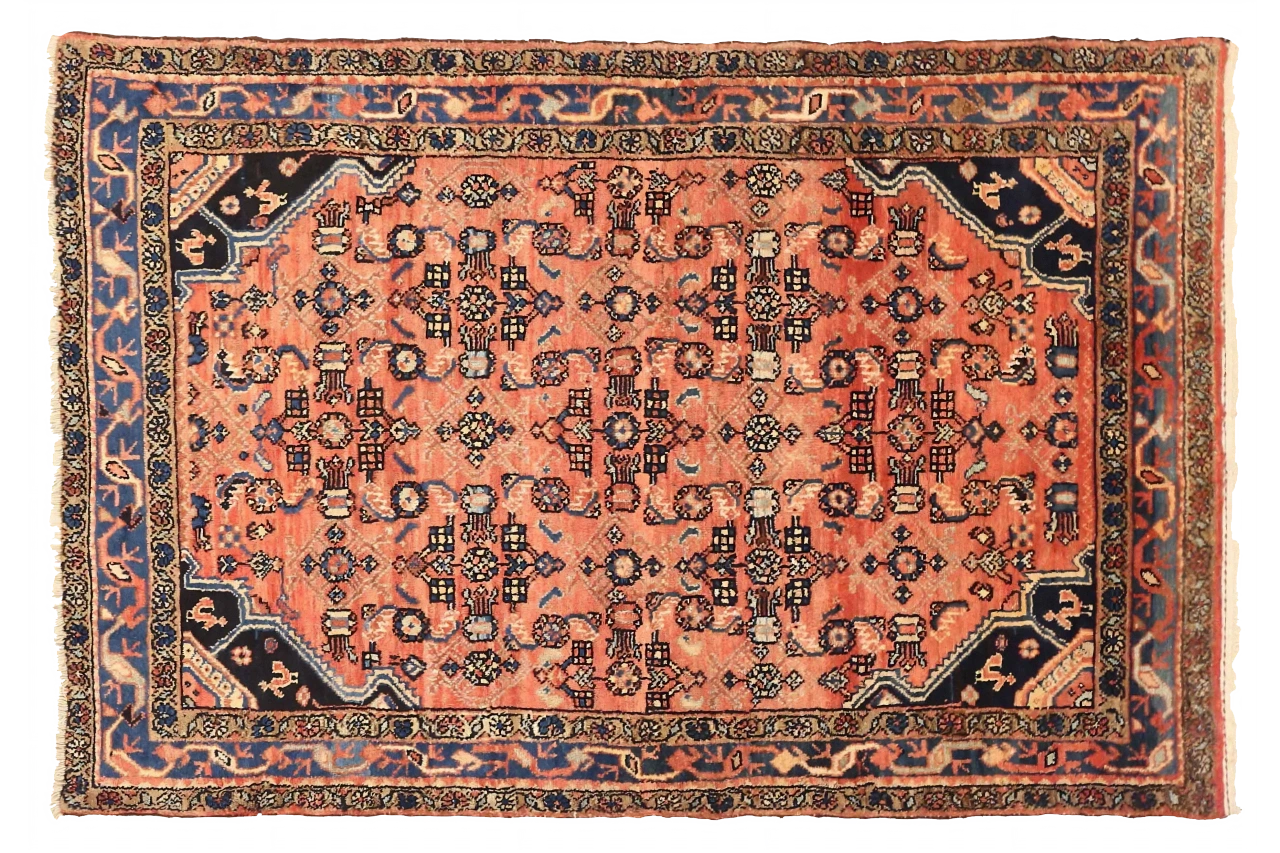 Antique Persian Hamadan Traditional Rug 75014