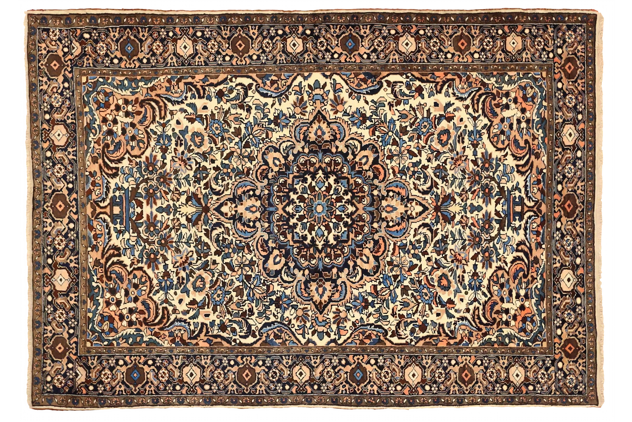 Antique Persian Hamadan Traditional Rug 75016