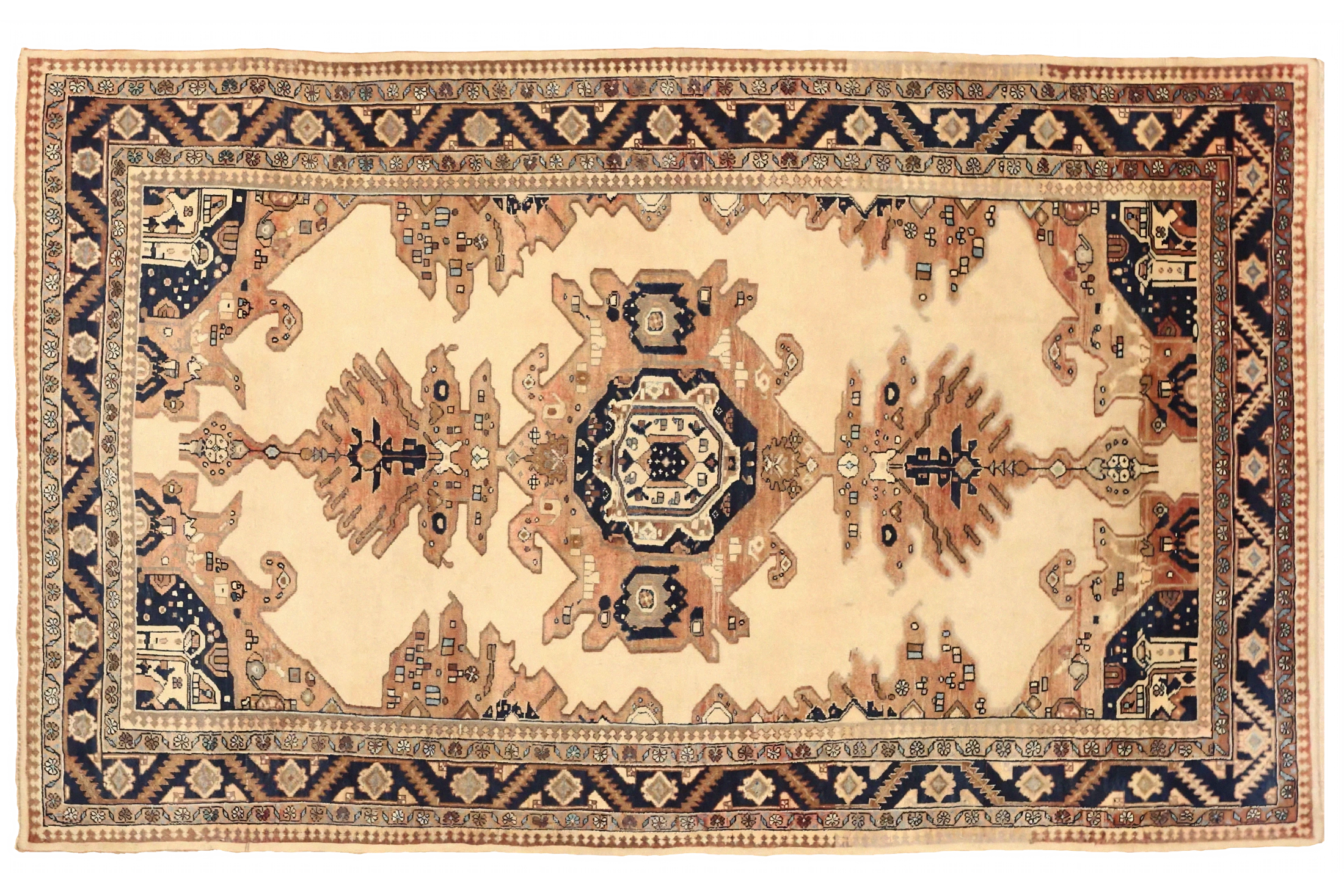 Antique Persian Hamadan Traditional Rug 75019