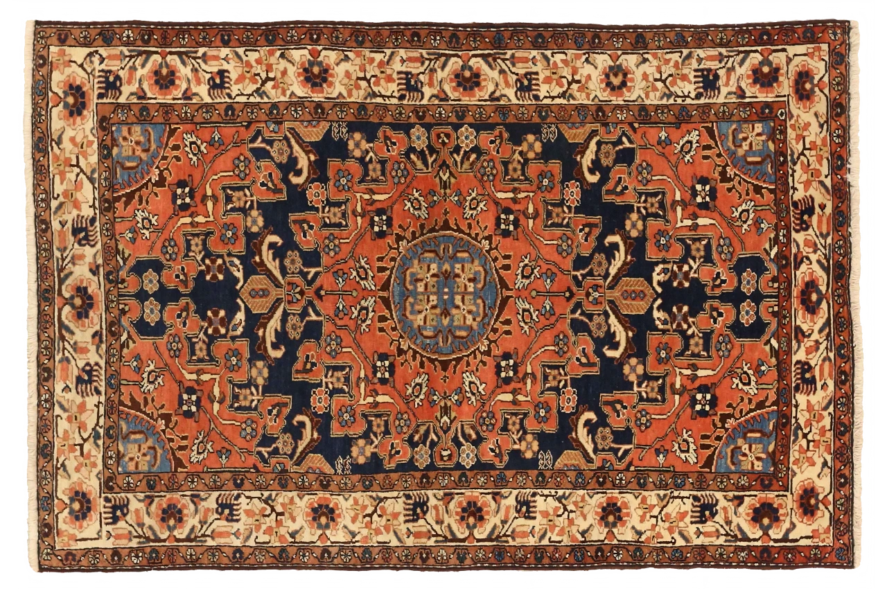 Antique Persian Hamadan Traditional Rug 75044