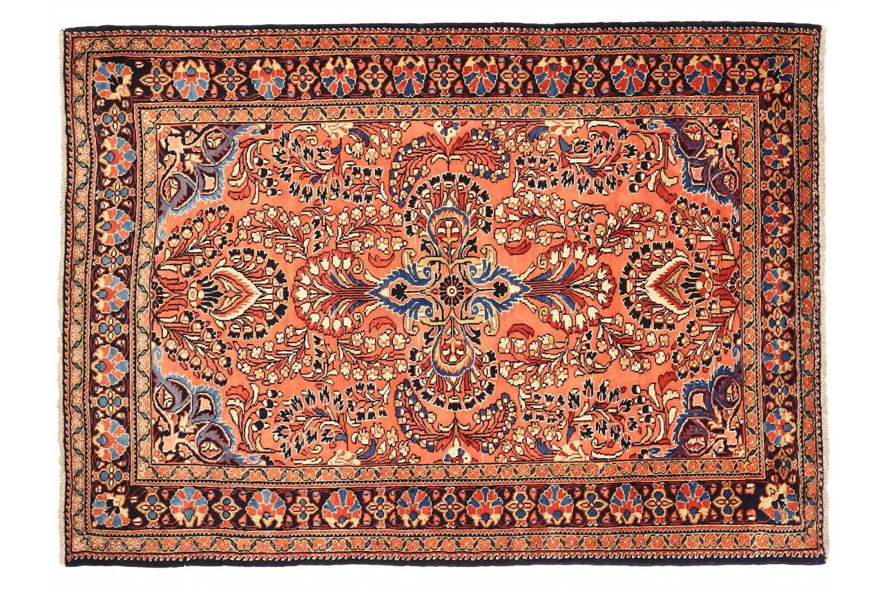 Antique Persian Hamadan Traditional Rug 75046