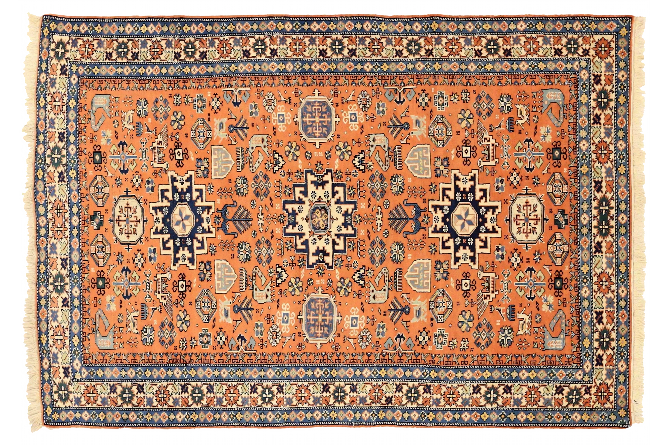 Antique Russia Traditional Rug 75049
