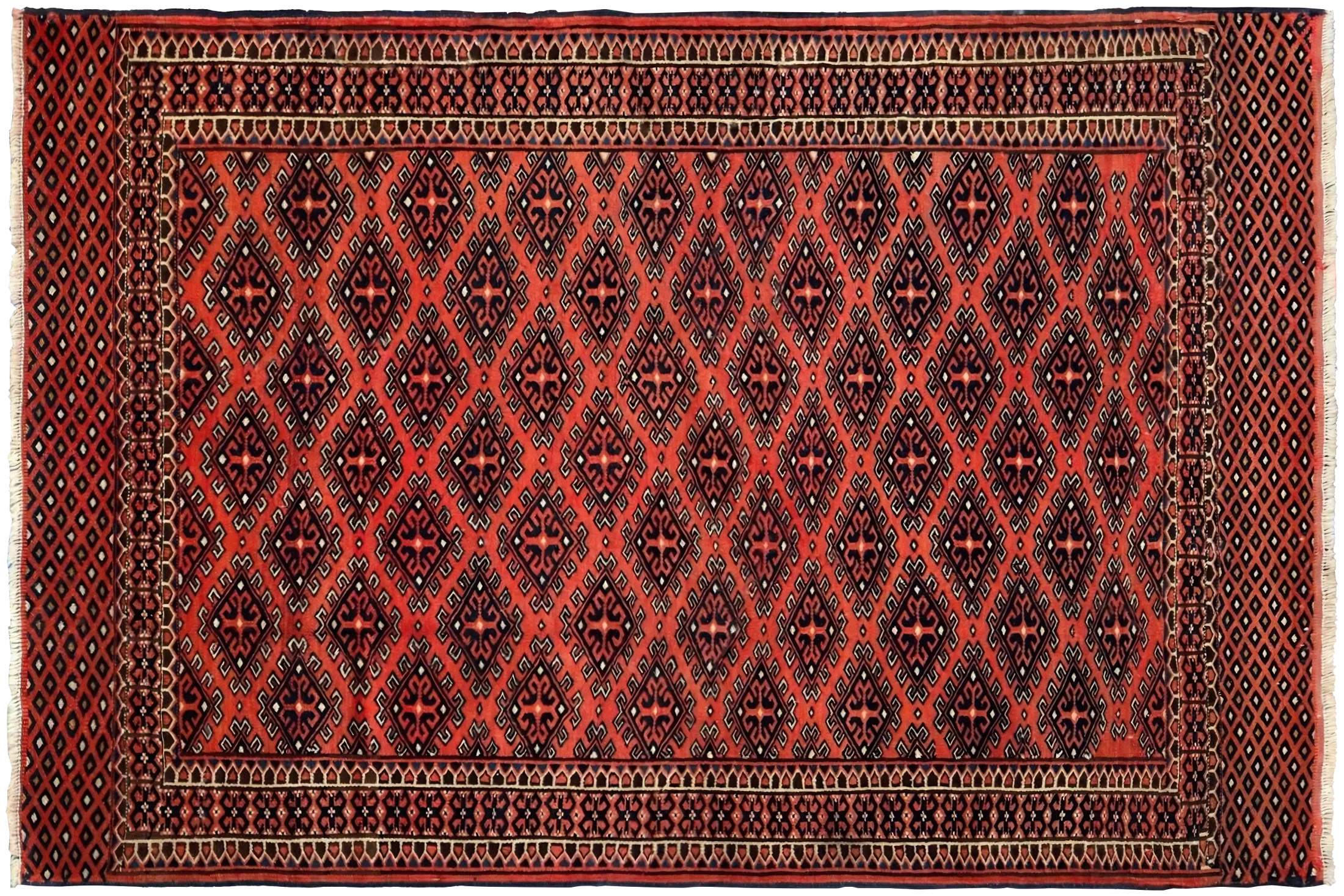 Antique Persian Tribal Rug 75050