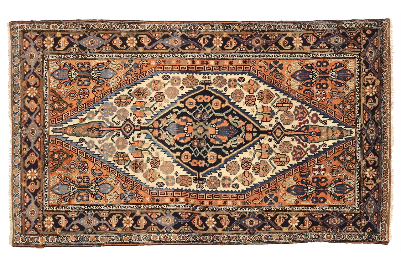 Antique Persian Hamadan Traditional Rug 75070