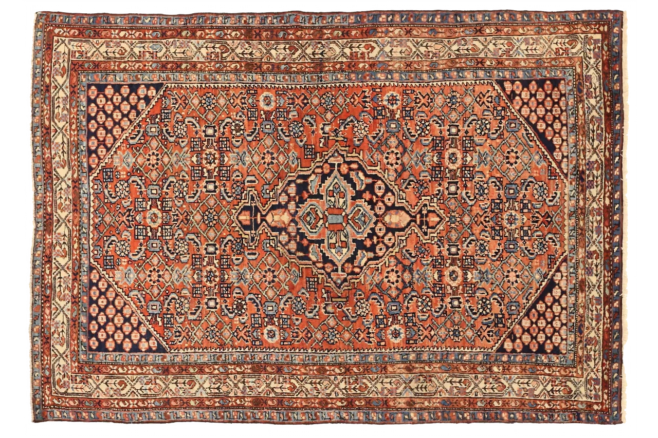 Antique Persian Hamadan Traditional Rug 75102