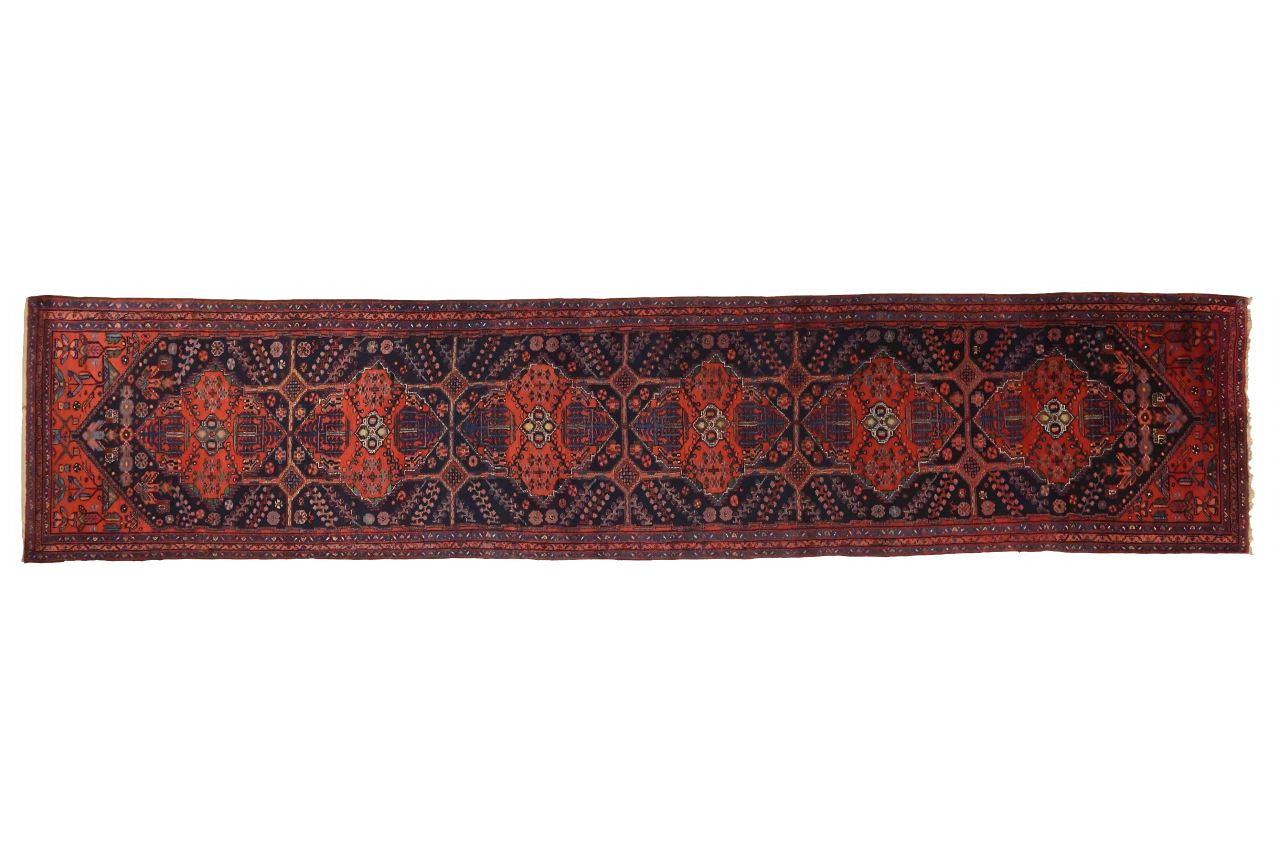 Antique Persian Saveh Traditional Rug 75141