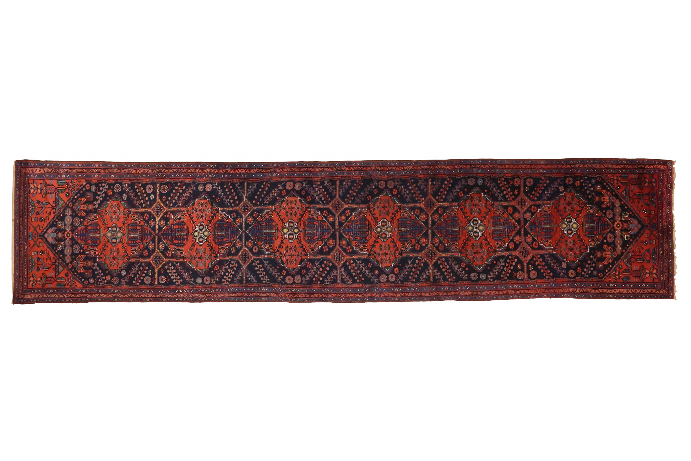 Antique Persian Saveh Traditional Rug 75141
