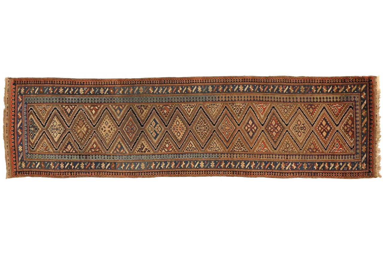 Antique Persian Kolyai Traditional Rug 75142