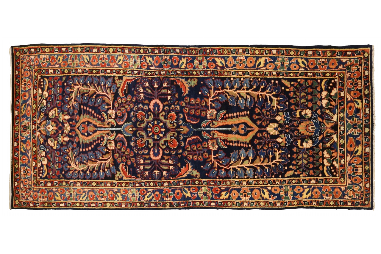 Antique Persian Traditional Rug 75146