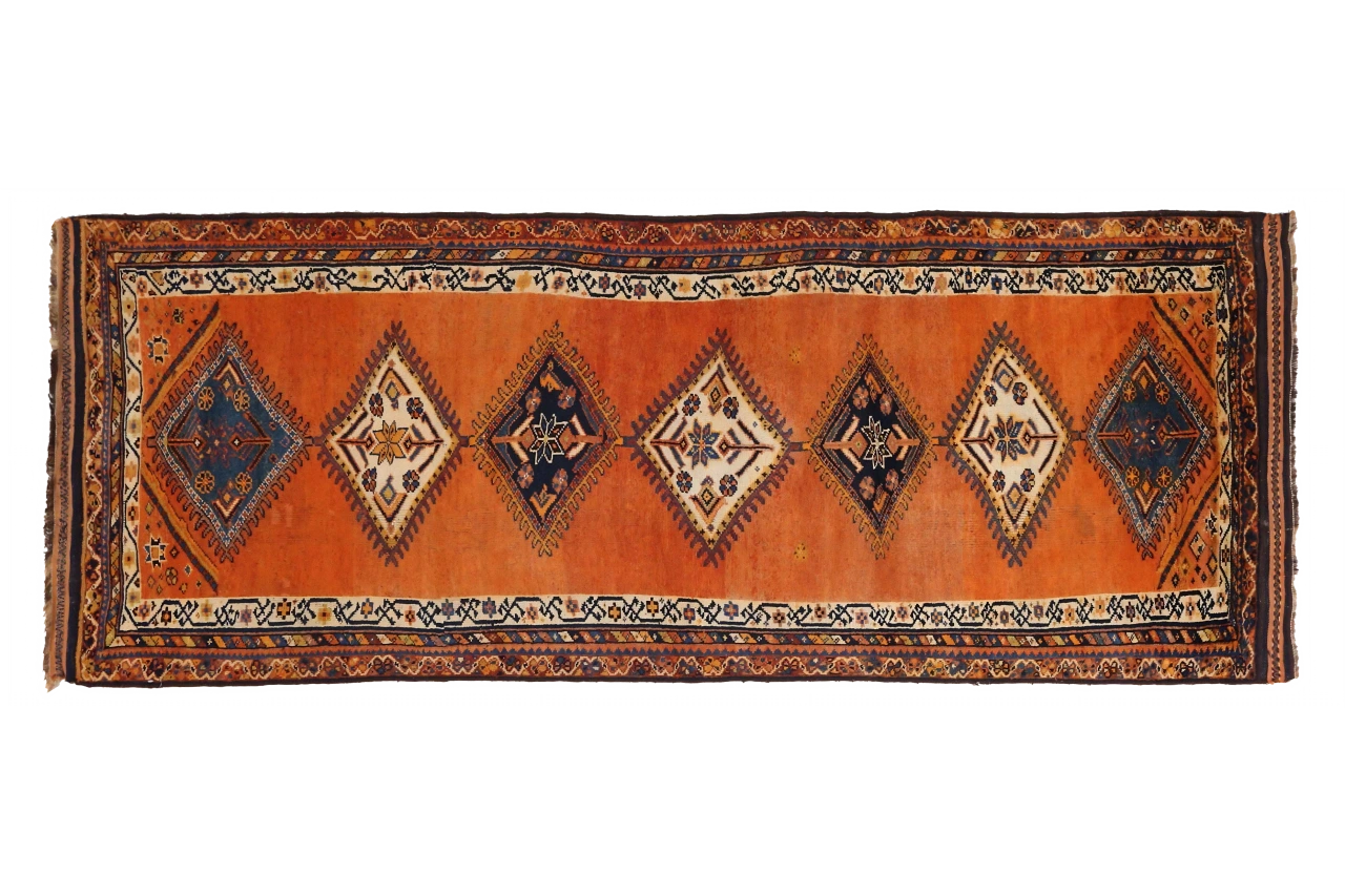 Antique Persian Gabbeh Traditional Rug 75154