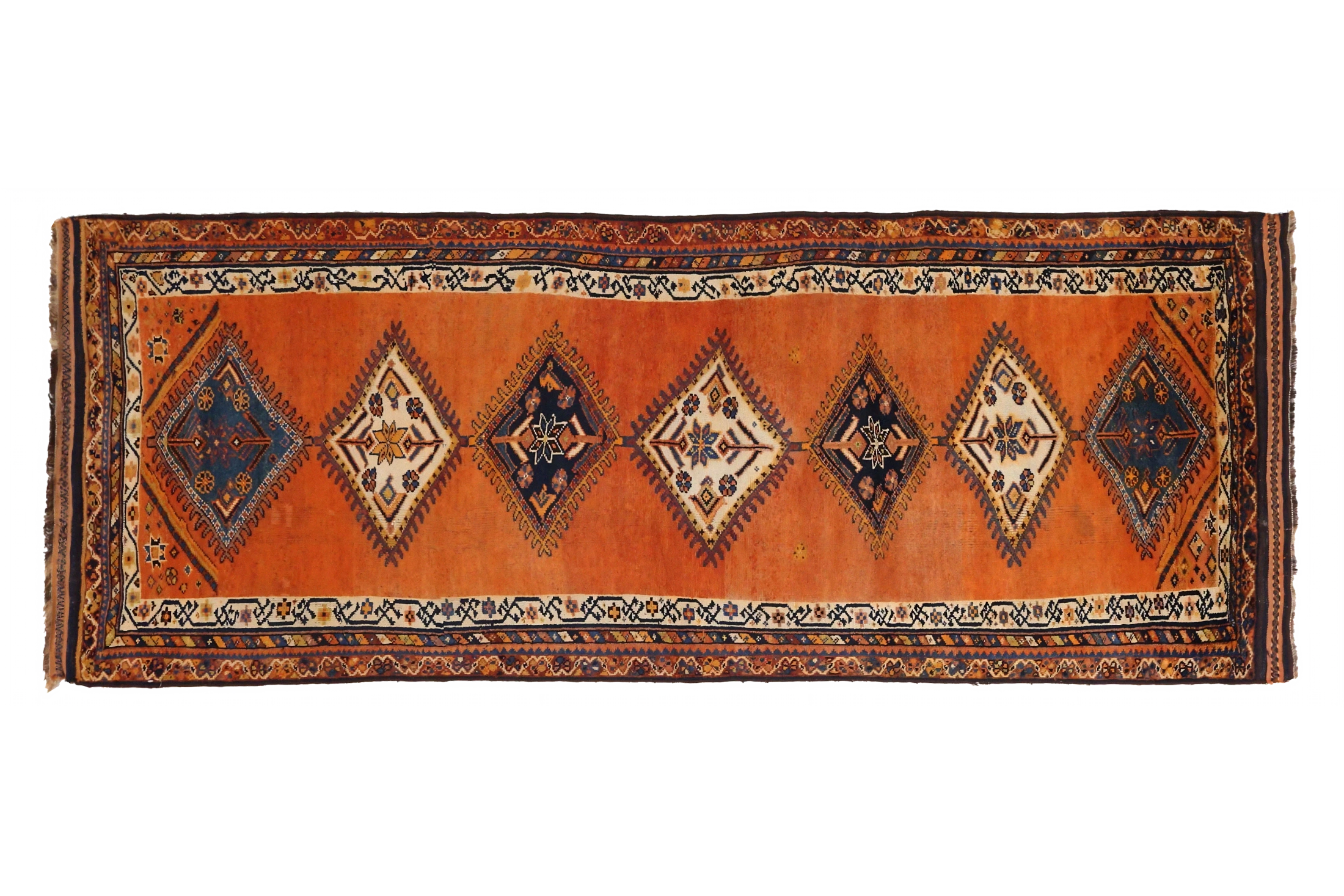 Antique Persian Gabbeh Traditional Rug 75154