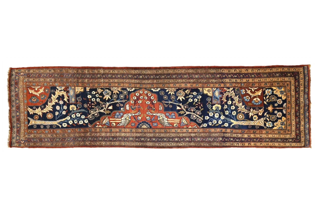 Antique Persian Heriz Traditional Rug 75161