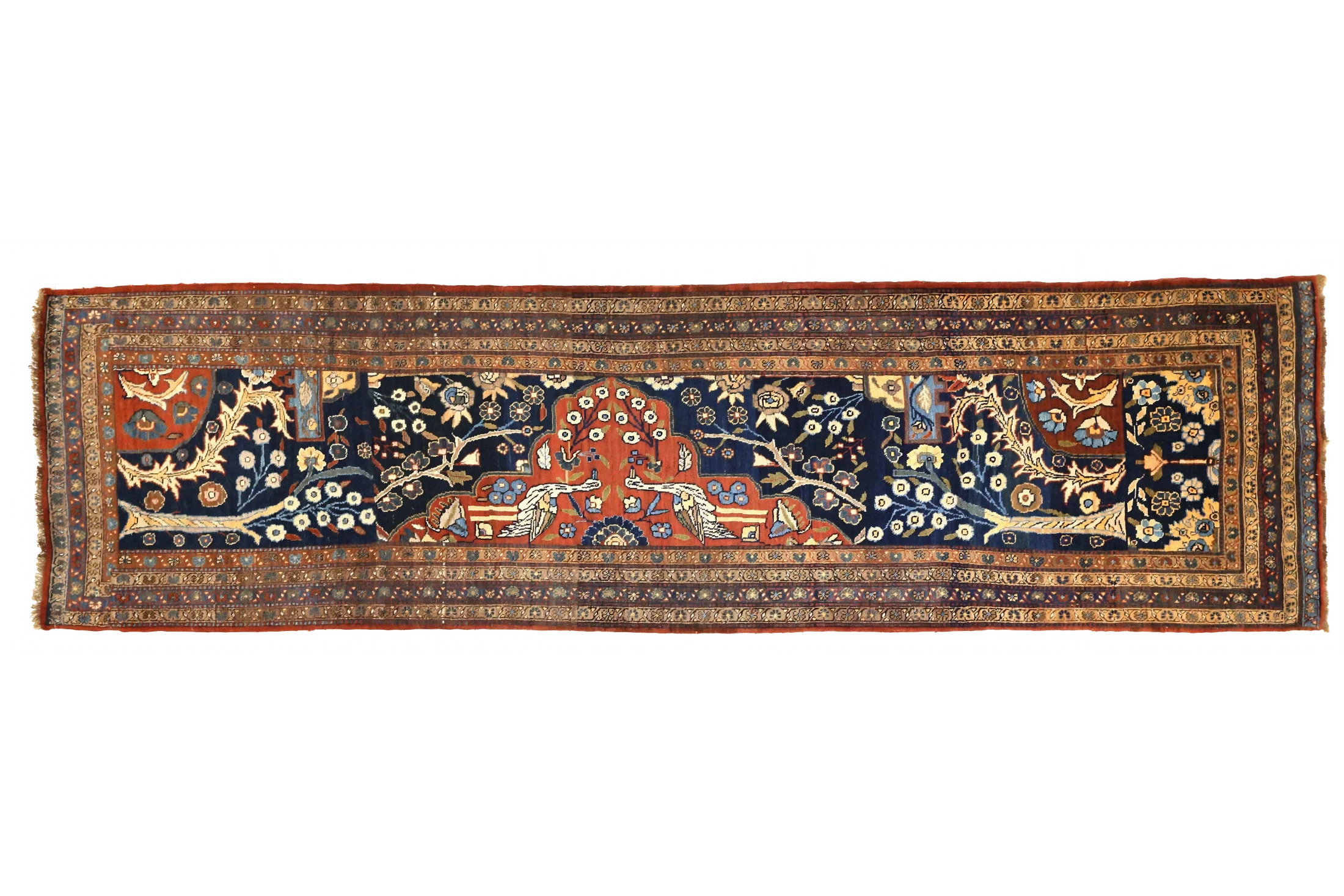 Antique Persian Heriz Traditional Rug 75161